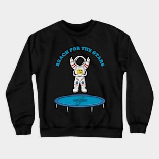 Reach for the Stars Astronaut Crewneck Sweatshirt